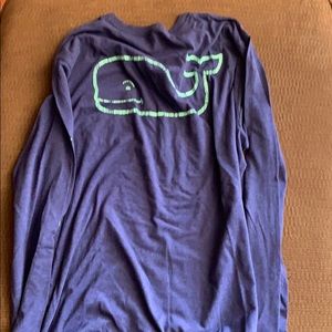 Blue/Green Vineyard Vines long sleeve shirt